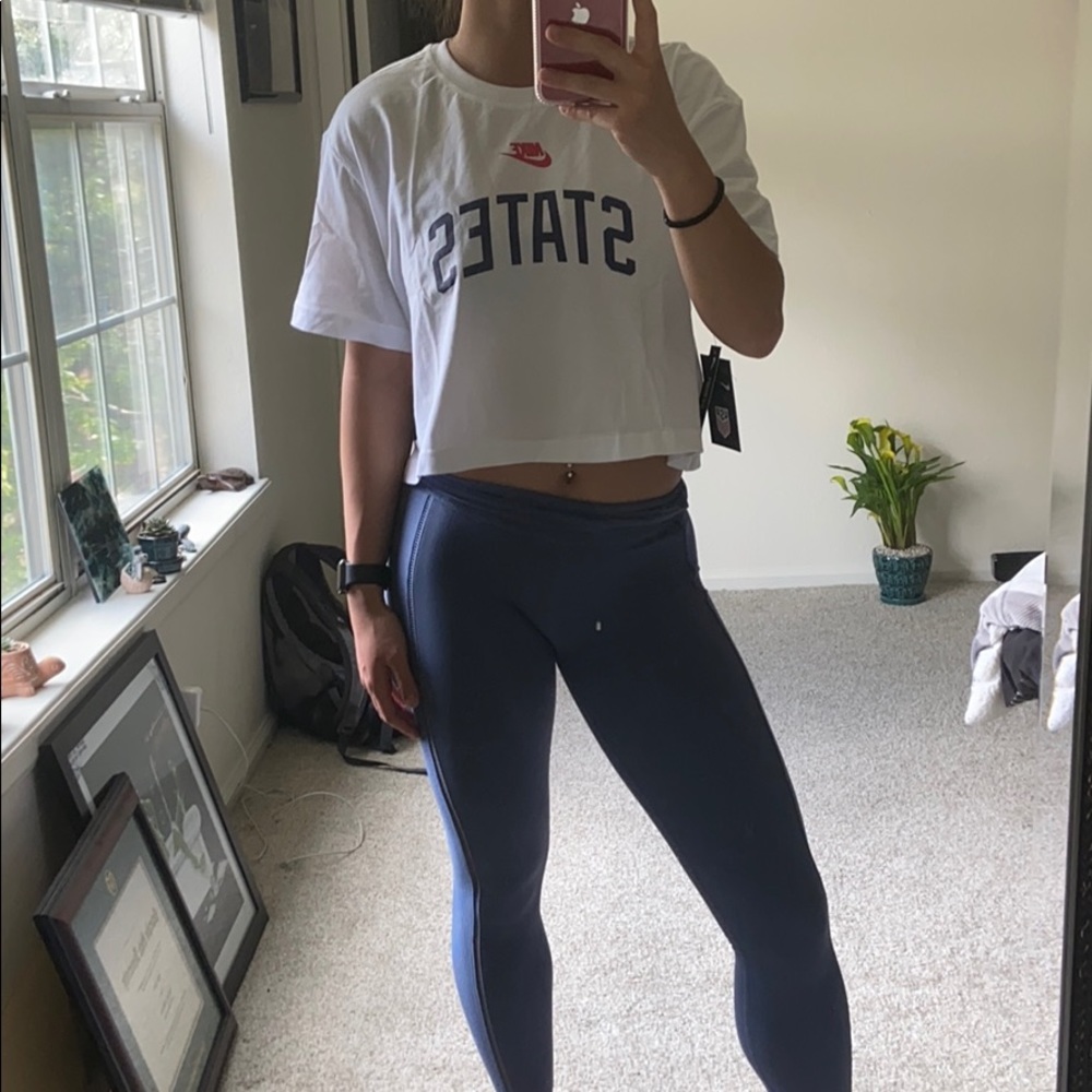 USA women’s soccer Nike crop top
